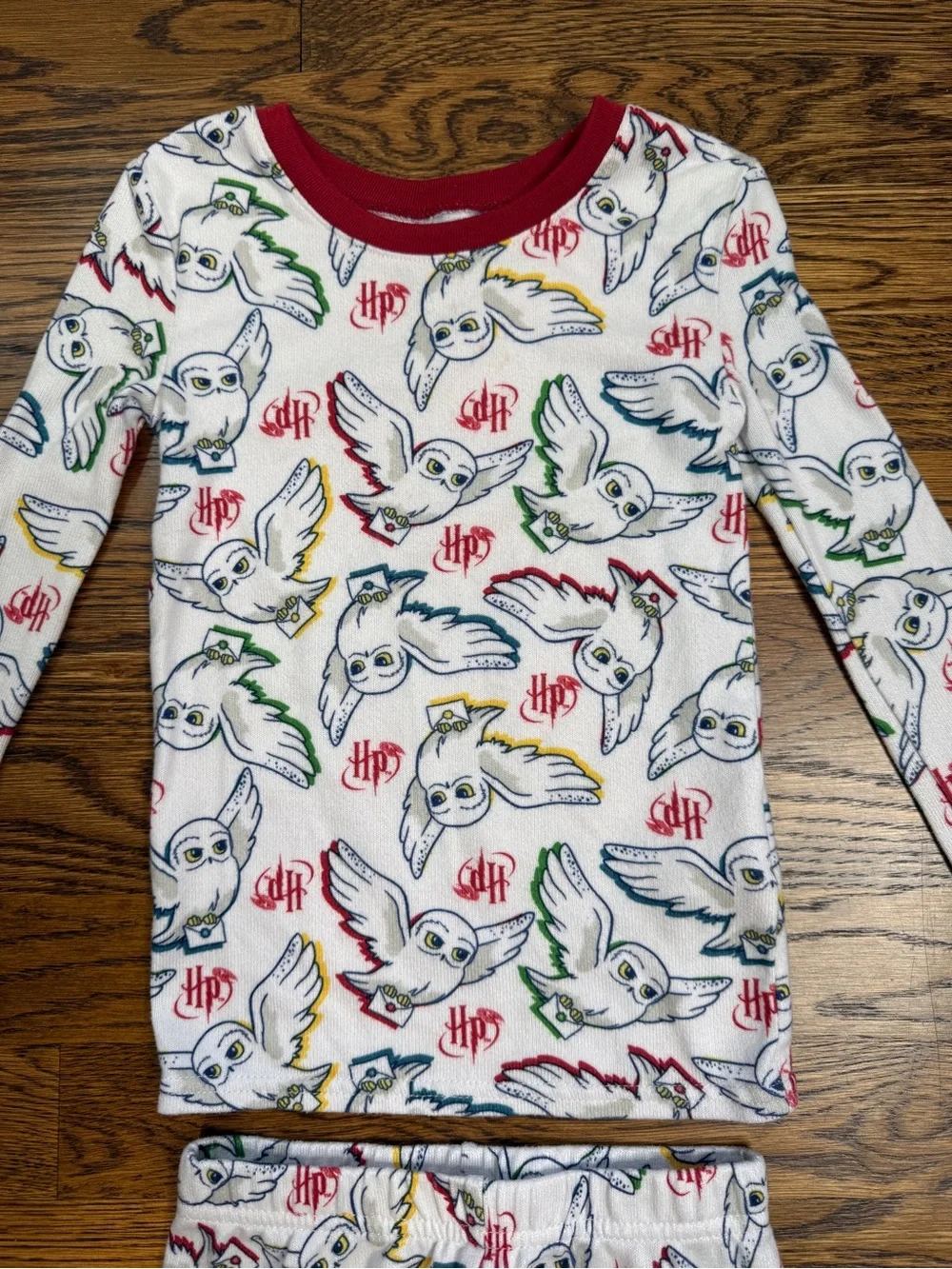 Wizarding World Harry Potter Unisex Hedwig Toddler Boys Snug Fit Pajama Set 4T
